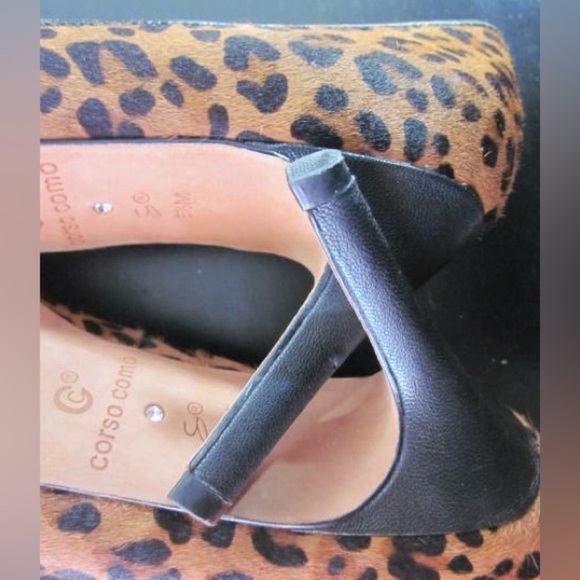 Corso Como Women's High Heel Shoes, Round Toe Leopard, 3” Heels; Size 6 1/2 M - Picture 5 of 12
